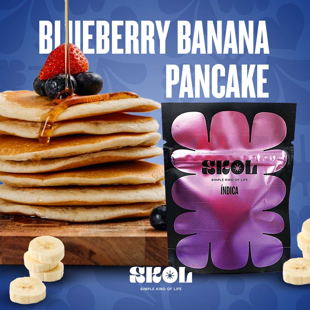 blueberry banana pancake skol