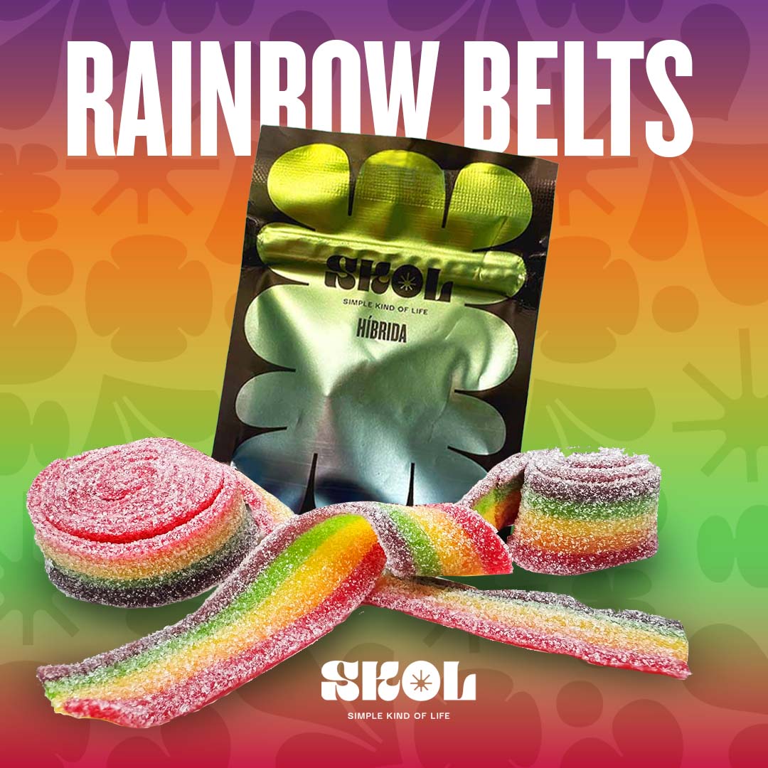 rainbow belts skol